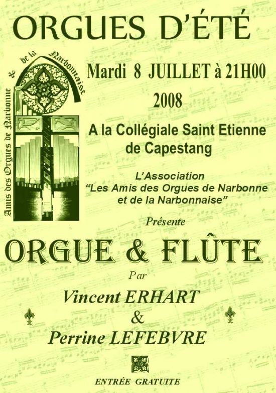 AFFICHE CONCERT