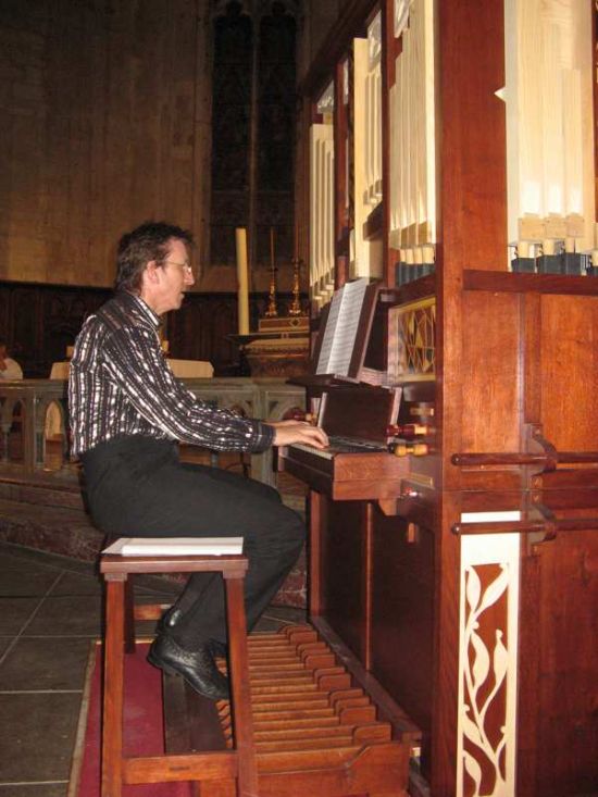 EDGARD TEUFEL SUR L'ORGUE DES ADONN